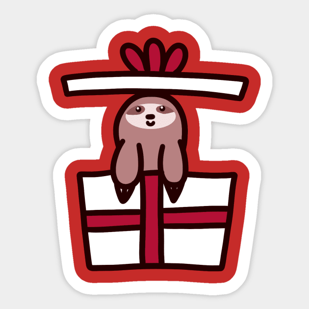 Sloth Gift Sticker by saradaboru